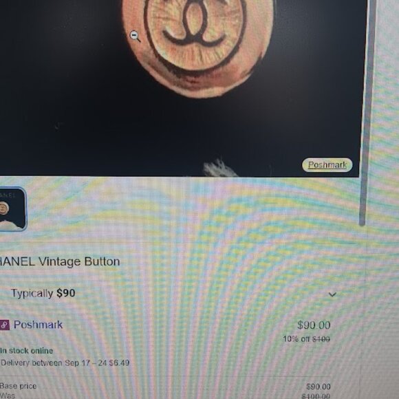 CHANEL BOUTIQUE RED WOOL MINI DRESS MADE IN FRANCE SIZE US 4 - Picture 12 of 13